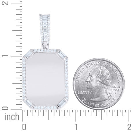 925 Sterling Silver Cz Pendant