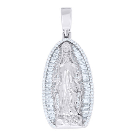 925 Sterling Silver Cz Pendant