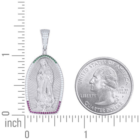 925 Sterling Silver Cz Pendant