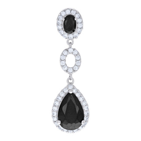 925 Sterling Silver Cz Pendant