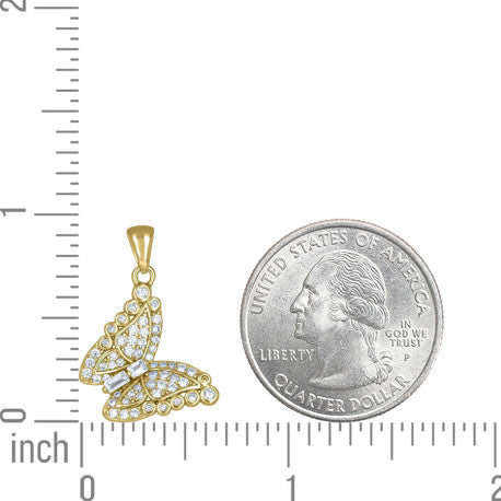 925 Sterling Silver Cz Pendant