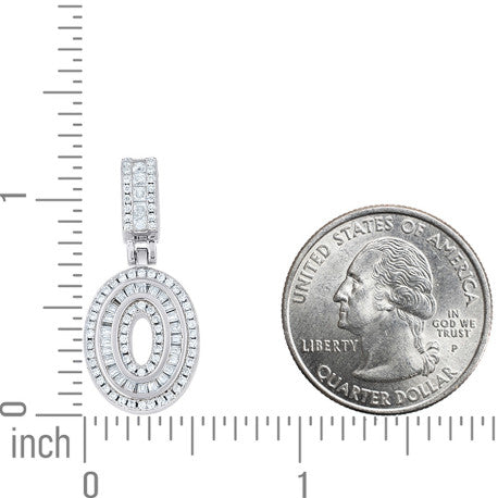 925 Sterling Silver Cz Pendant