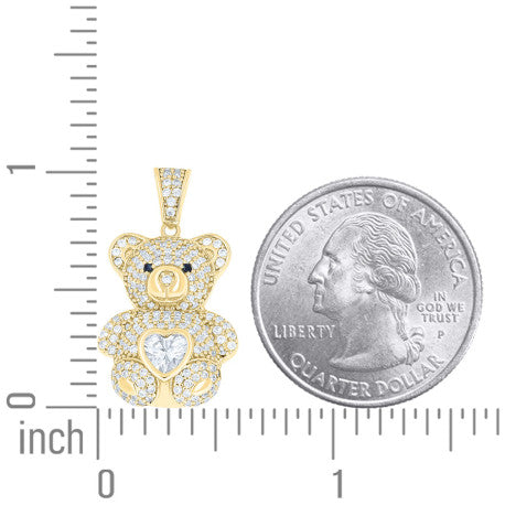 925 Sterling Silver Cz Pendant