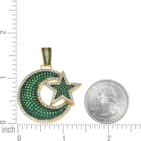 925 Sterling Silver Cz Pendant
