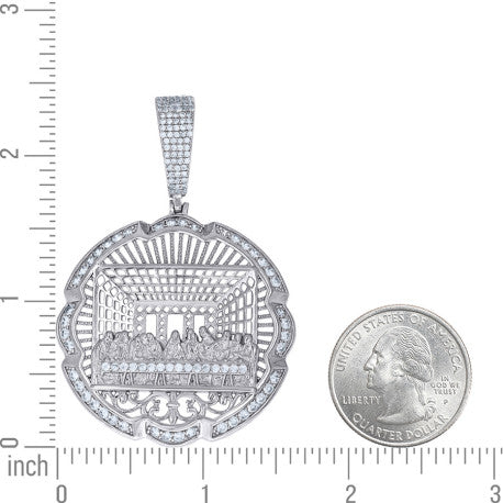 925 Sterling Silver Cz Pendant