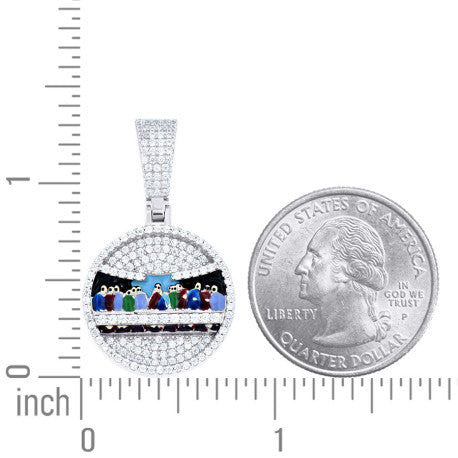 925 Sterling Silver Cz Pendant