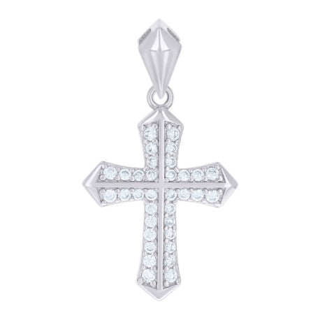 925 Sterling Silver Cz Pendant
