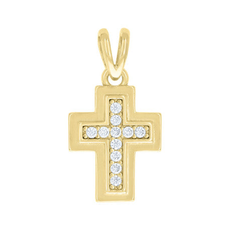 925 Sterling Silver Cz Pendant