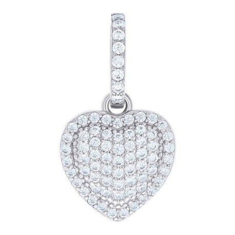 925 Sterling Silver Cz Pendant