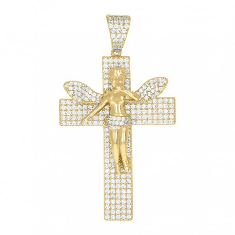 925 Sterling Silver CZ Pendant
