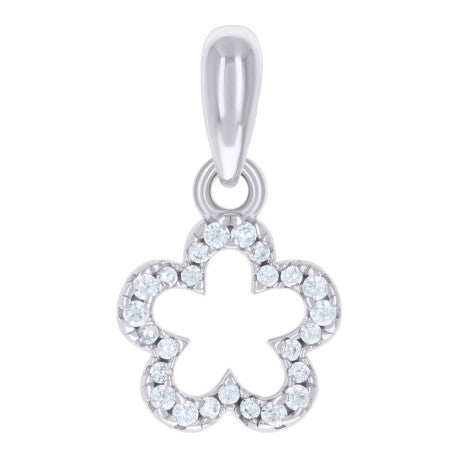 925 Sterling Silver Cz Pendant