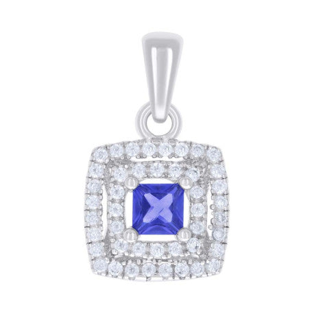 925 Sterling Silver Cz Pendant