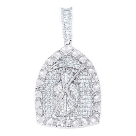 925 Sterling Silver Cz Pendant