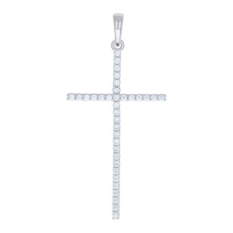 925 Sterling Silver Cz Pendant