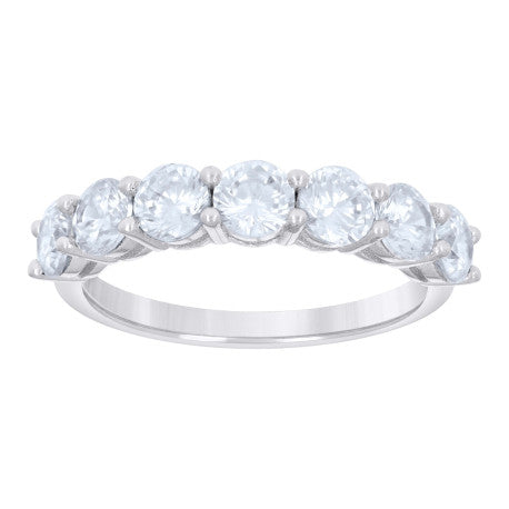 925 Sterling Silver Cz Ring 4Mm S6-S10