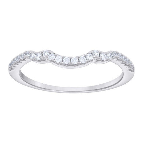 925 Sterling Silver Cz Ring S6-S10