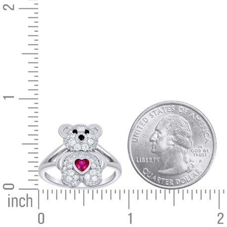 925 Sterling Silver Cz Ring S6-S10