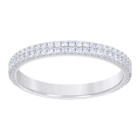 925 Sterling Silver Cz Ring S6-S9
