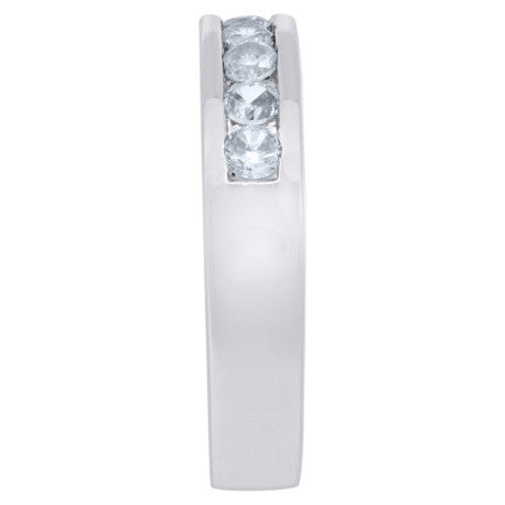 925 Sterling Silver & Cz Ring S6-S9