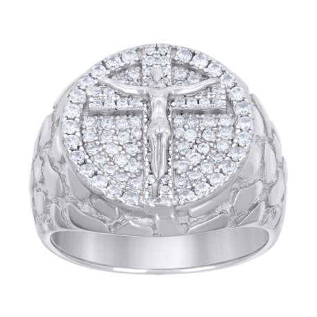 925 Sterling Silver Cz Ring S8-S11