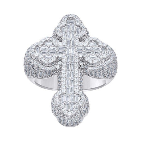 925 Sterling Silver Cz Ring S9-S12