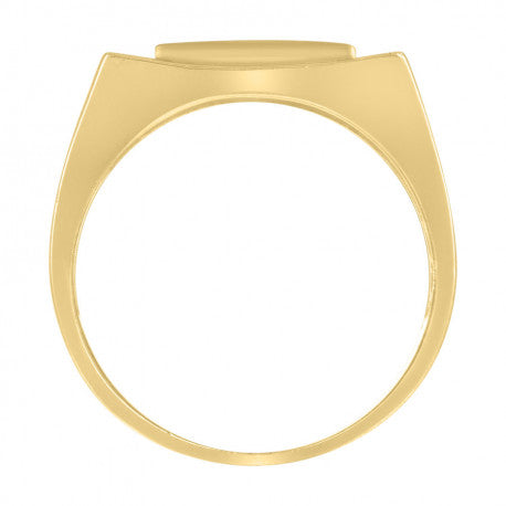 925 Sterling Silver Cz Ring Yellow