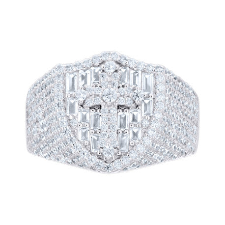 925 Sterling Silver Cz Ring