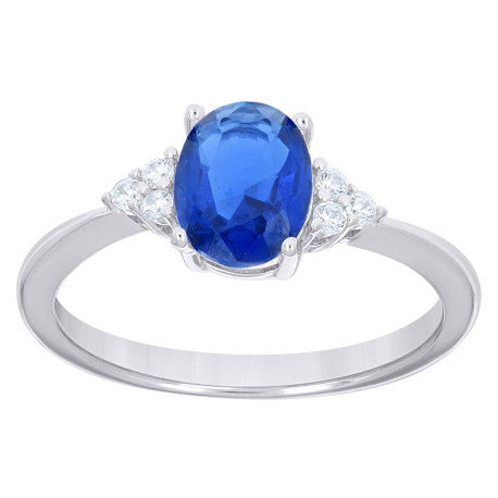 925 Sterling Silver Cz Ring