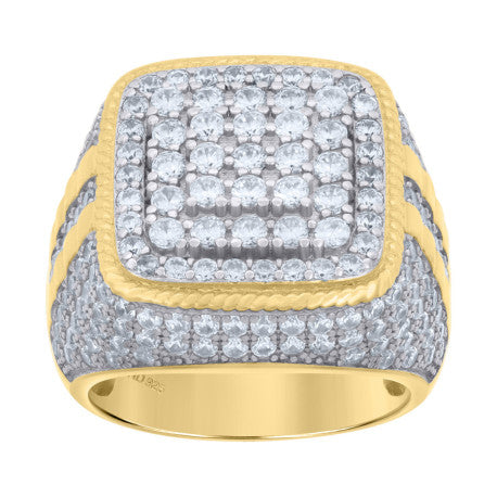 925 Sterling Silver Cz Ring