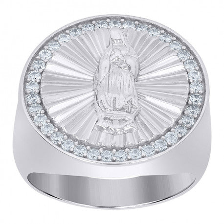 925 Sterling Silver Cz Ring