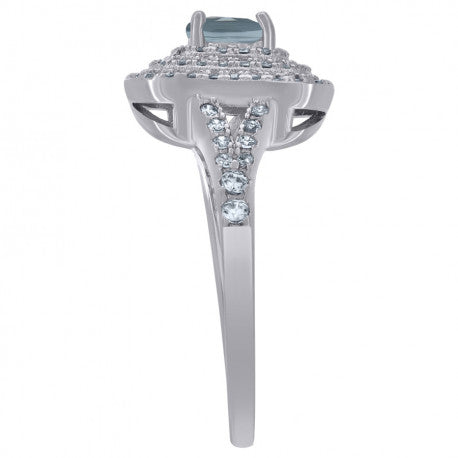 925 Sterling Silver Cz Ring
