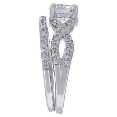 925 Sterling Silver CZ Ring