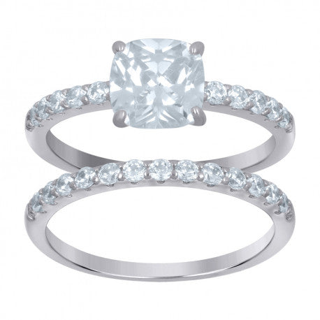 925 Sterling Silver Duo Ring