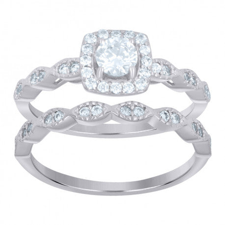 925 Sterling Silver Duo Ring