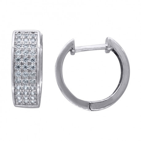 925-Sterling Silver Hoop Earrings