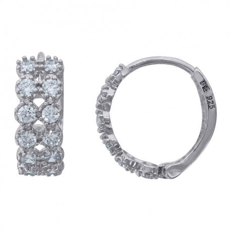 925 Sterling Silver Hoop Earrings