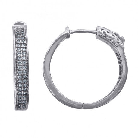 925-Sterling Silver Hoop Earrings