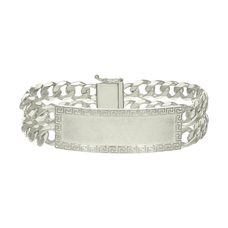 925 Sterling Silver Id Bracelet 8"