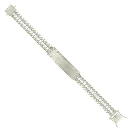925 Sterling Silver Id Bracelet 8"
