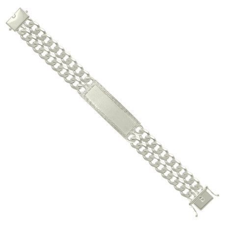 925 Sterling Silver Id Bracelet 8"