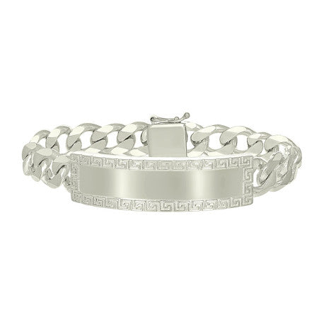 925 Sterling Silver Id Bracelet 8"