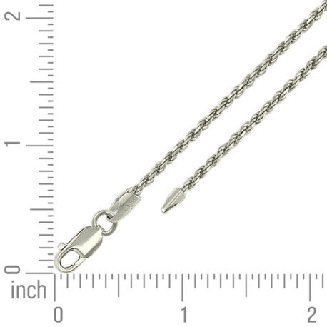 925 Sterling Silver Initial Letter "F" Pendant