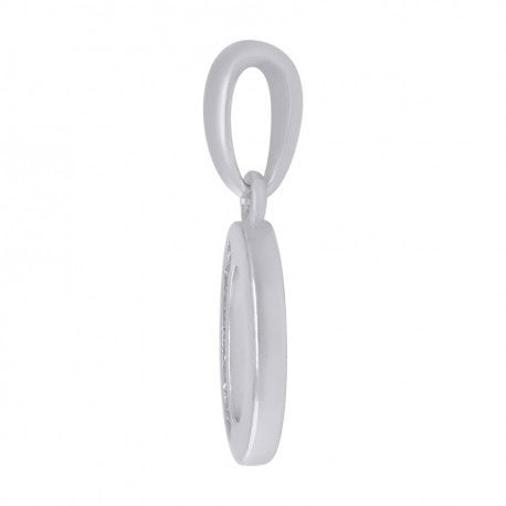 925 Sterling Silver Initial"O" Pendant