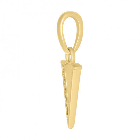 925 Sterling Silver Initial"V" Pendant