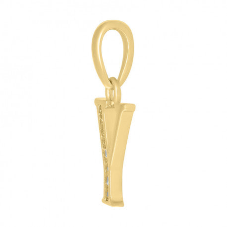 925 Sterling Silver Initial"Y" Pendant