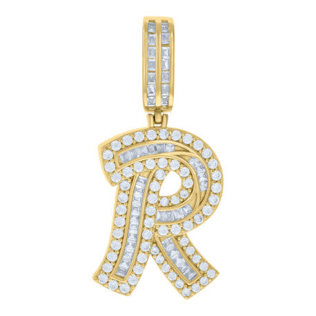 925 Sterling Silver Intial "R"