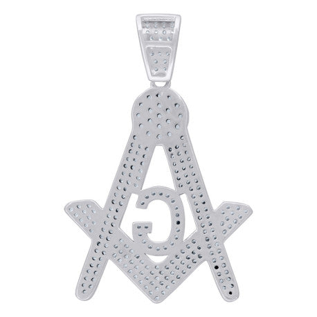 925 Sterling Silver Masonic Pendant