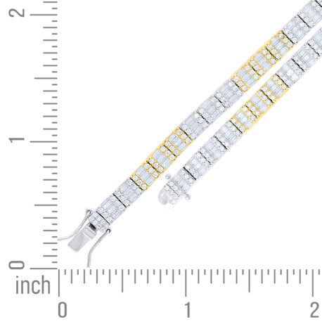 925 Sterling Silver Moissanite Bracelet