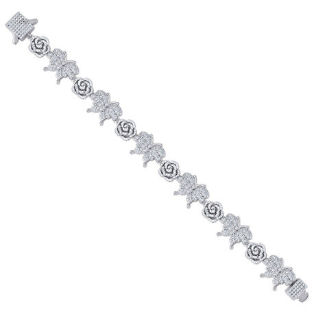925 Sterling Silver Moissanite Bracelet