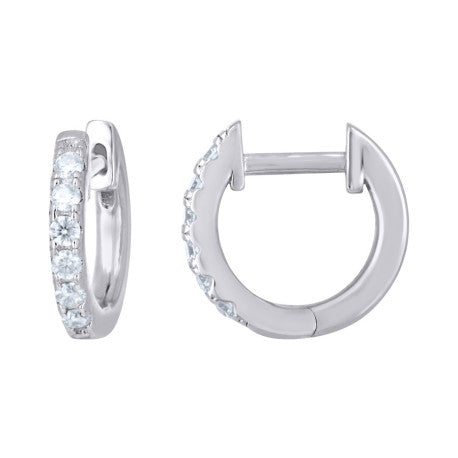 925 Sterling Silver Moissanite Earring